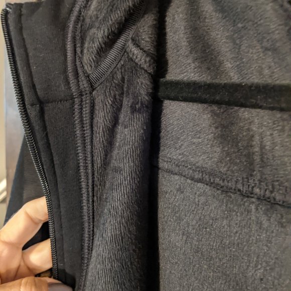 Athleta long black sweatshirt/jacket M - Picture 8 of 13